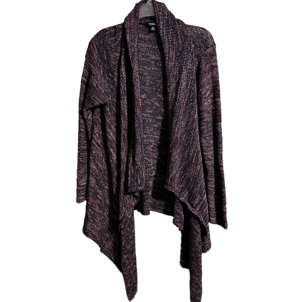 Women’s Torrid Purple Cardigan Sweater Size 2